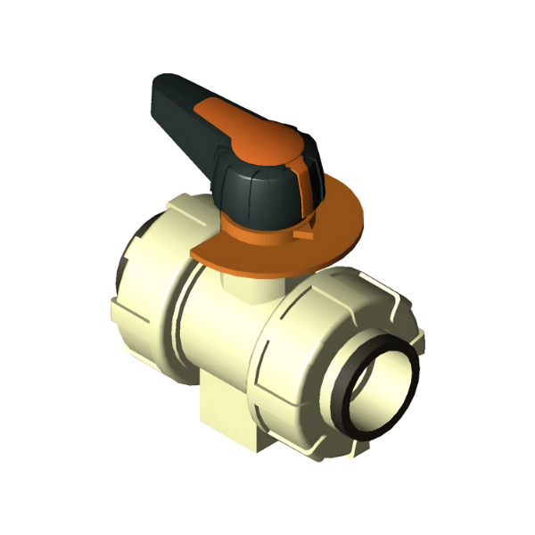 Pp Rivel PP Dosing Ball Valve - APVF